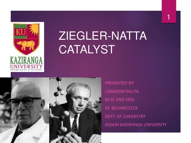 Ziegler natta catalyst
