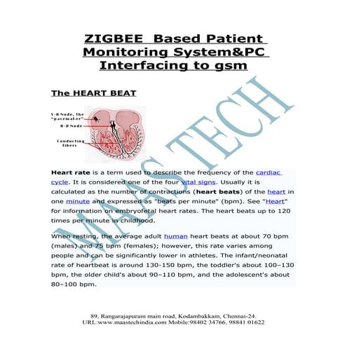 ZIGBEE PROJECTS ABSTRACT-Zigbee based patient parameter monitoring system pc ...
