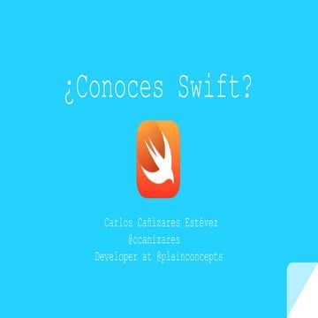 ¿Conoces swift?
