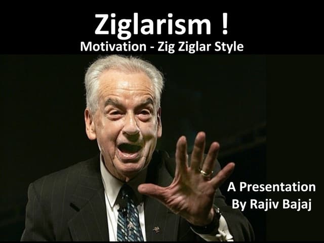 Zig Ziglar Goal Worksheet