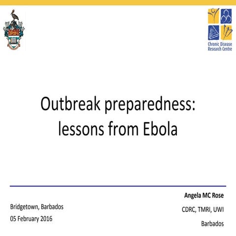 Zika Outbreak Preparedness: Lessons from Ebola 