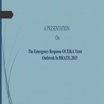 Zika virus presentation