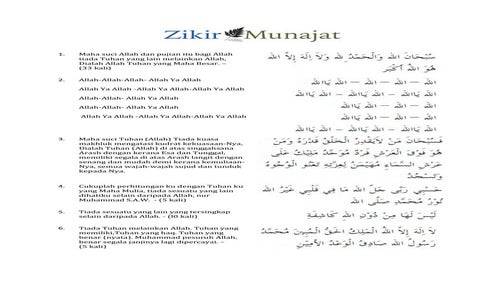 Zikir Munajat