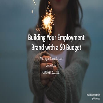 Employment Branding on Zero Dollars