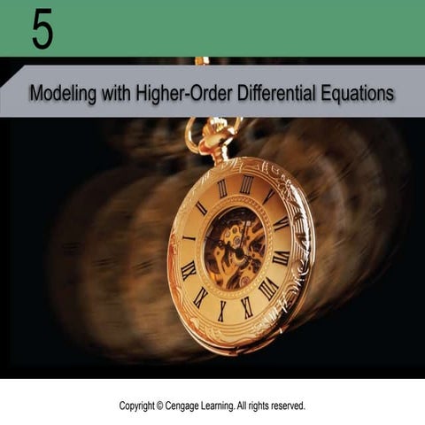 2nd order ode applications | PDF