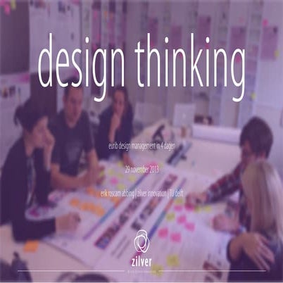 Zilver on design thinking