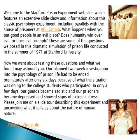 Stanford Prison Study