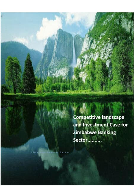 Zimbabwe banking sector analysis 2013 | PDF