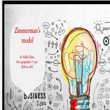 ZIMMERMAN'S MODEL by nitika rajput_123330.pptx