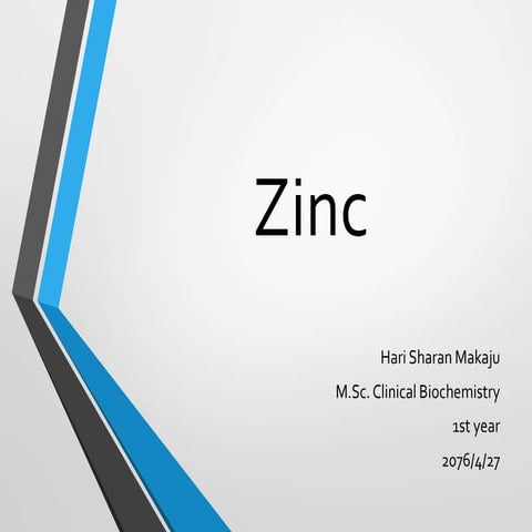 Zinc
