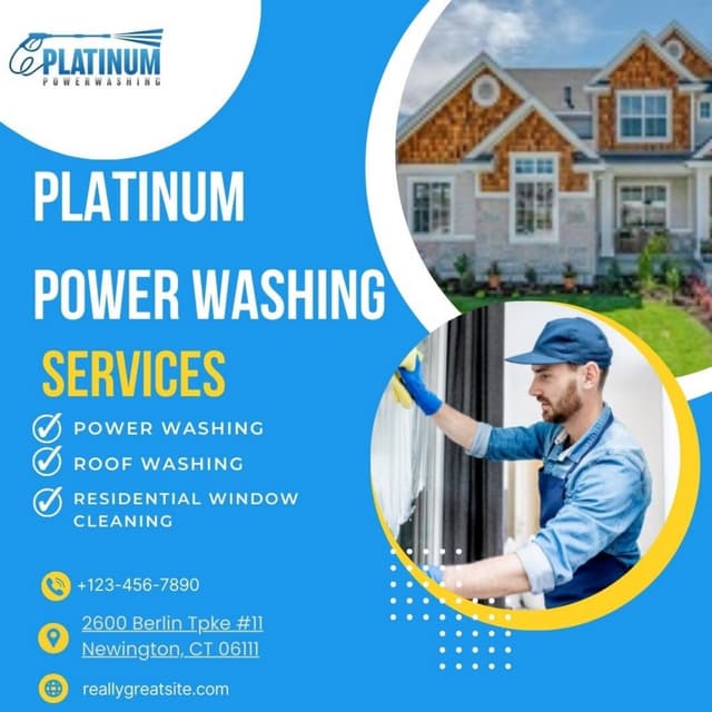 Connecticut’s Best Power Washing Services | Platinum Power Washing LLC ...