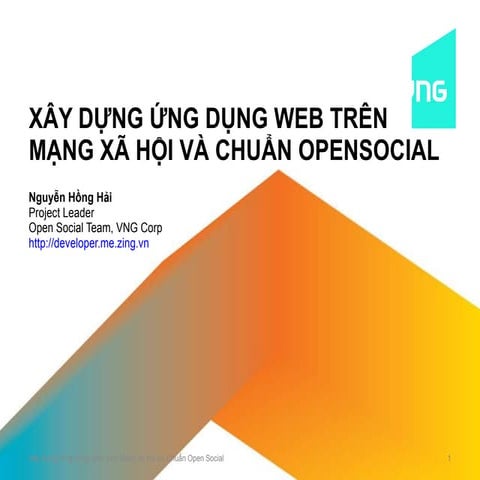 Cuộc thi lập trình viết ứng dụng trên Zing me