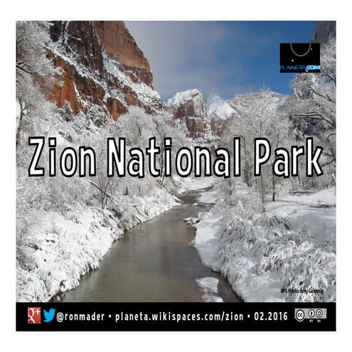 Zion National Park on the Social Web