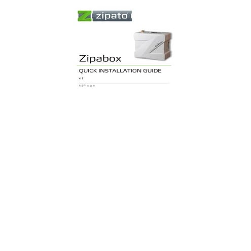 Zipato zipabox user_guide