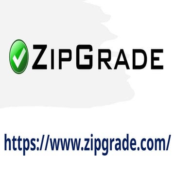 ZipGrade. Cómo usar la aplicación paso a paso | PPTX