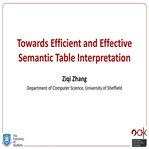 Towards Efficient and Effective Semantic Table Interpretation