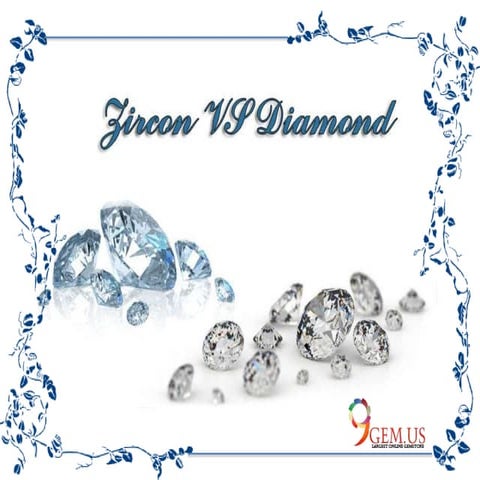Zircon vs diamond stone