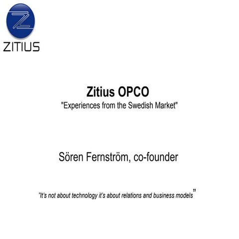 Zitius new zeeland 2012