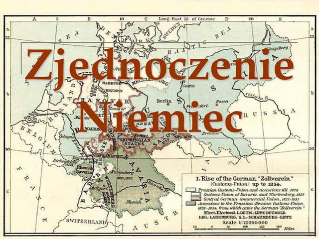 Zjednoczenie Włoch I Niemiec Notatka Zjednoczenie niemiec | PDF
