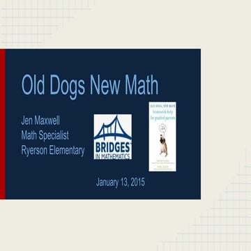 Old dogs new math