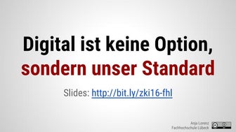 Digital ist keine Option, sondern unser Standard