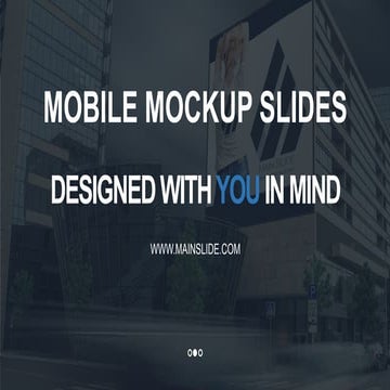 Mobile mockups