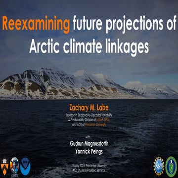 Reexamining future projections of Arctic climate linkages