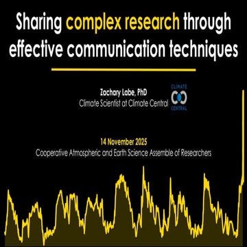 Sharing complex research through effective communication techniques