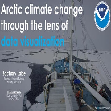 The Arctic through the lens of data visualization