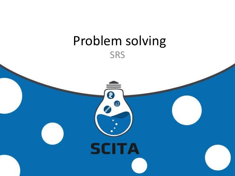 Researcher soft skills "Problem solving"