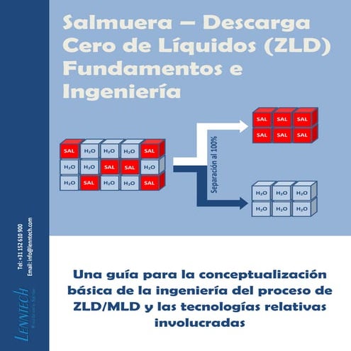 Salmuera- Descarga Cero de Liquidos (ZLD) Fundamentos e Ingenieria, Lenntech