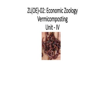 Vermicomposting agriculture engineerings