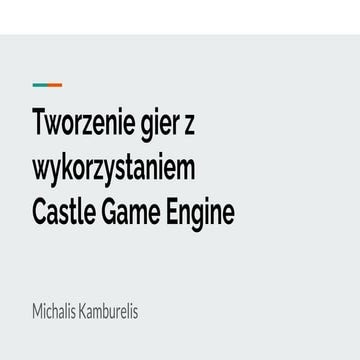 Castle Game Engine presentation at Zlot Programistów Delphi 2023 (Polish)