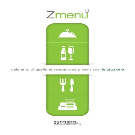 Zmenu - Software gestionale per la ristorazione - Brochure | PDF