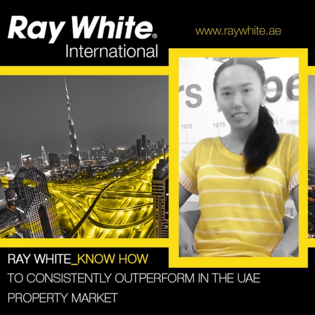 Ray white know how to consistently outperform in the uae property market