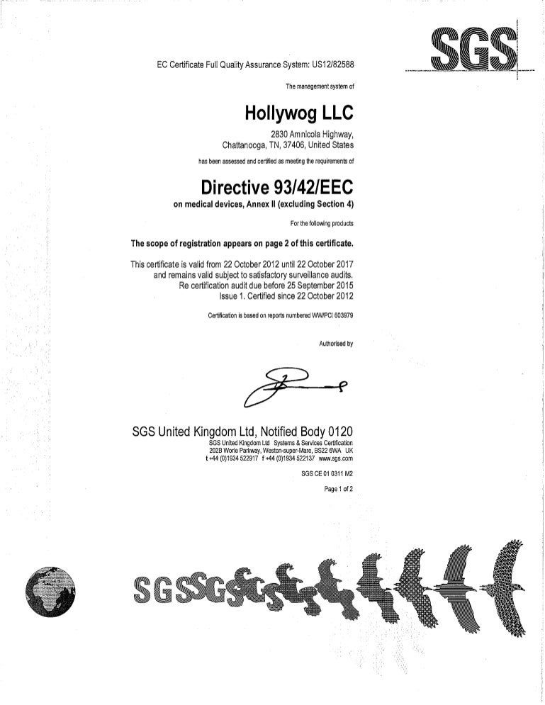 Zmpchw070000 13 07 Ec Certificate Full Quality Assurance System