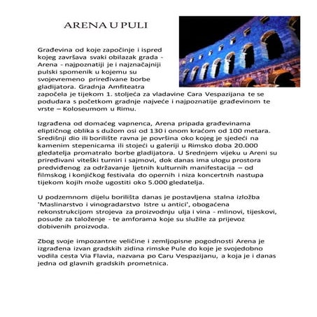 Znamenitosti Istre   1. dio