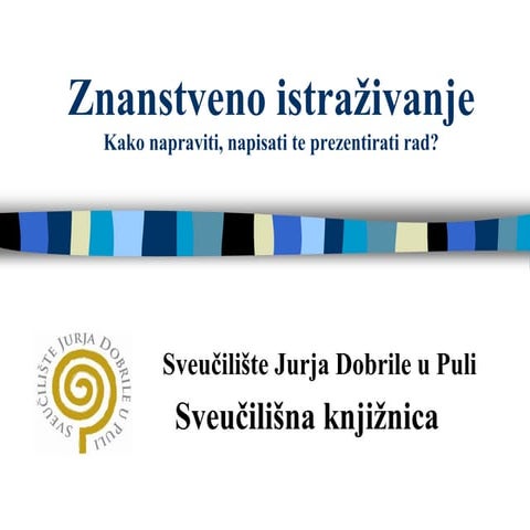 Znanstveno istraživanje skpu | PPTX