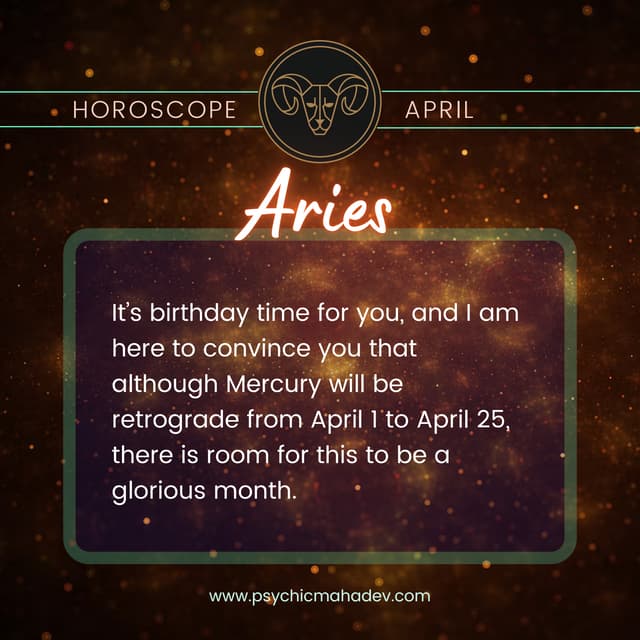 Zodiac horoscope april psychic mahadev pdf