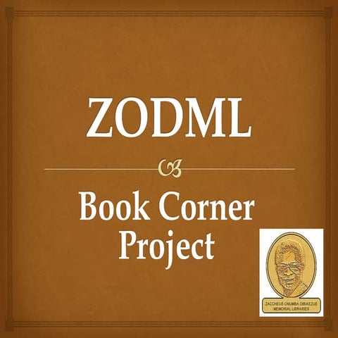 ZODML BookCorner Project