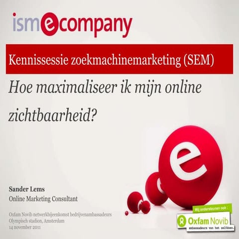 Zoekmachinemarketing: hoe maximaliseer ik mijn online zichtbaarheid?