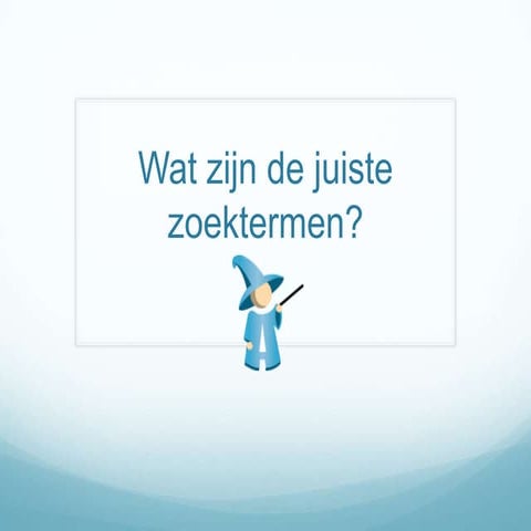 Zoekwoordenselectie
