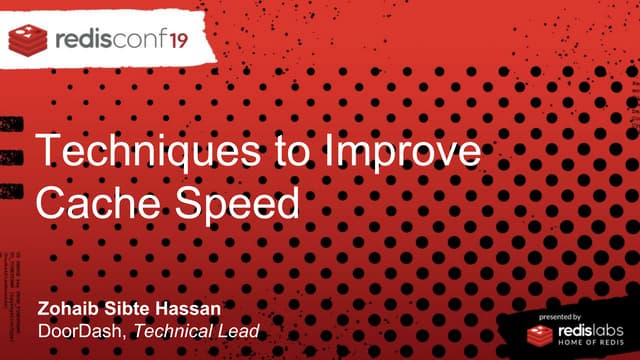 Techniques to Improve Cache Speed