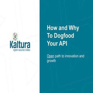 How And Why To Dogfood Your API