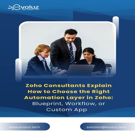 Zoho Consultants Explain How to Choose the Right Automation Layer in ...