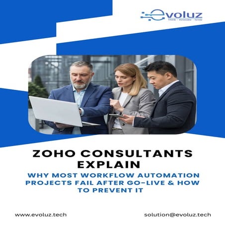 Zoho Consultants Explain Why Most Workflow Automation Projects Fail ...