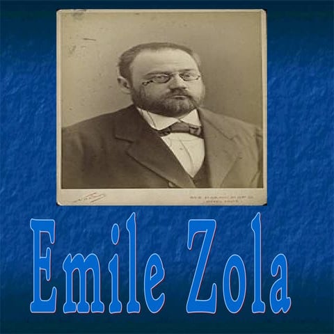 Zola and naturalism in literature