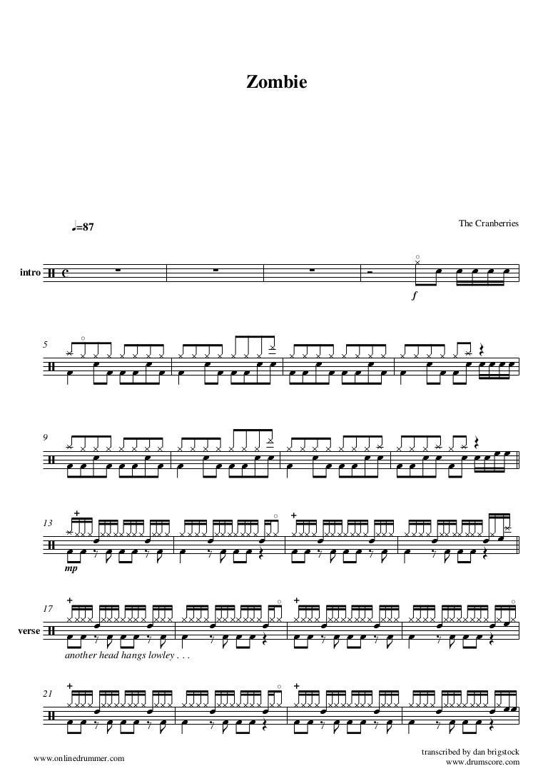 Zombie notes