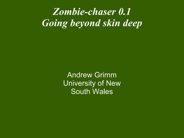 Zombie chaser 0.1