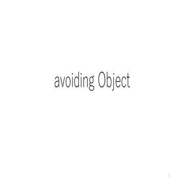 ヒカリノアトリエ演出「Avoiding object」